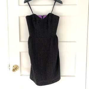 Milly black cocktail dress